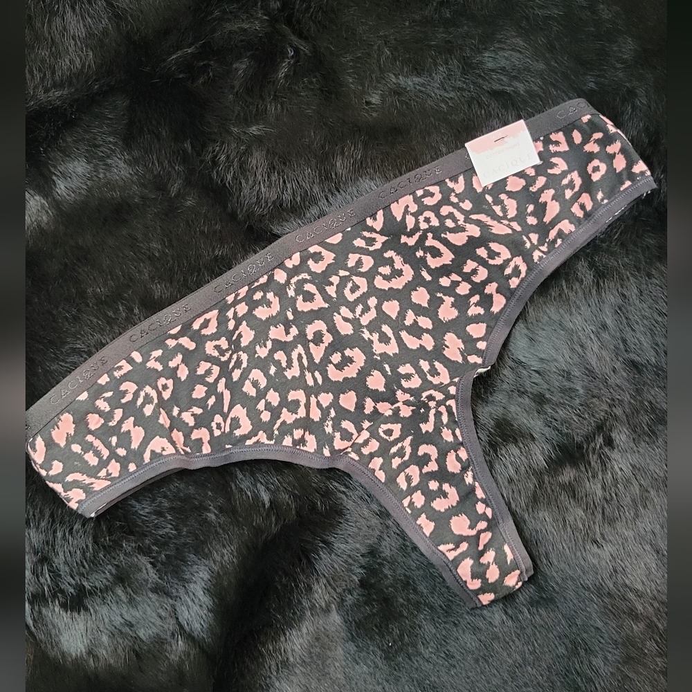 🔥Women's Plus Cotton Thong 1X or 14/16